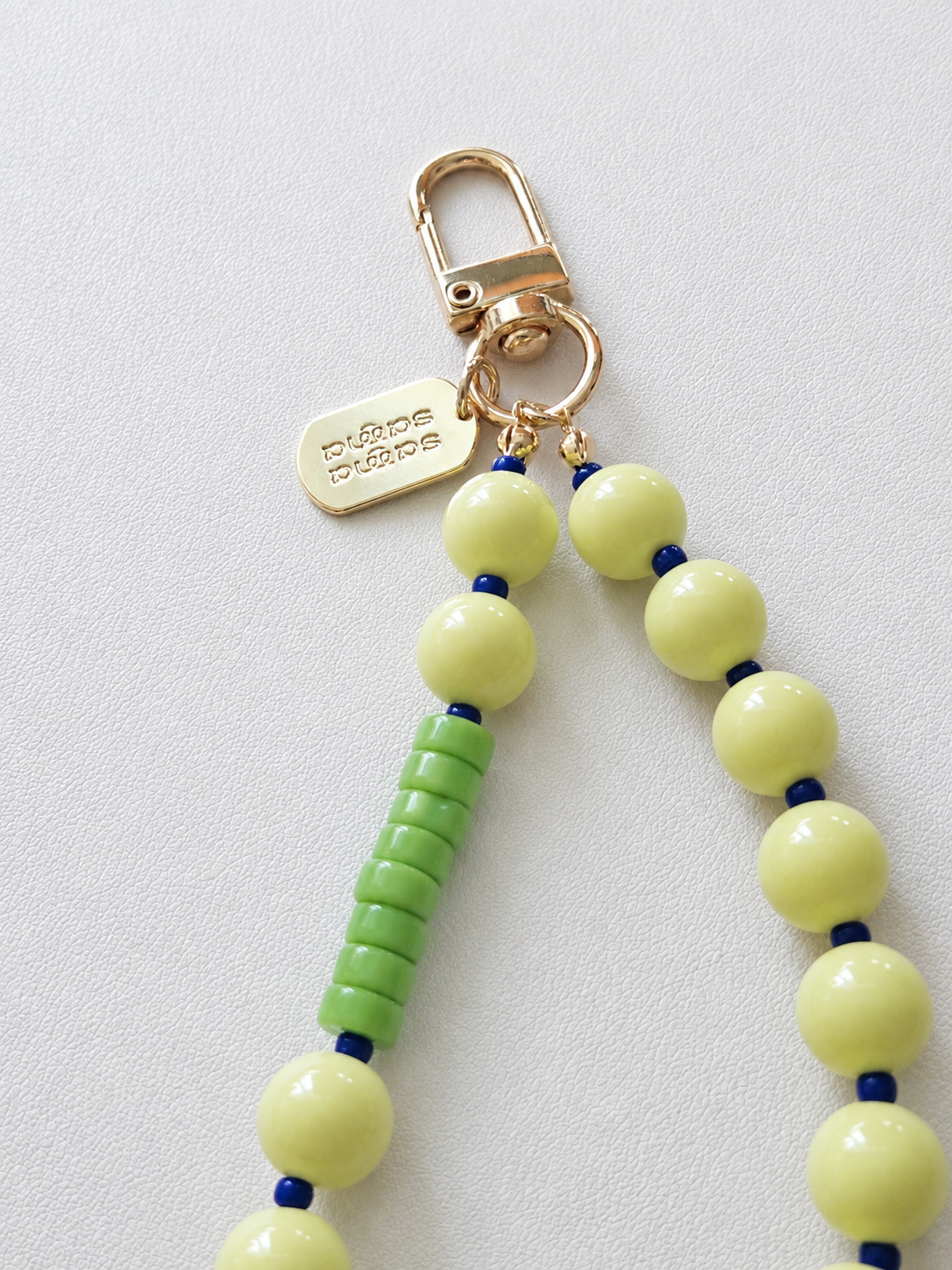 Lime Bloom — Beaded Multi Strap