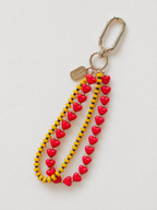 Cherry Picnic — Personalised Beaded Name Bag Charm