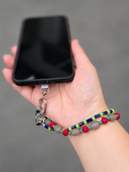 Winter Berry — Beaded Multi Strap