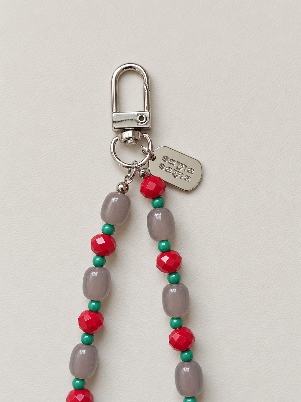 Winter Berry — Beaded Multi Strap