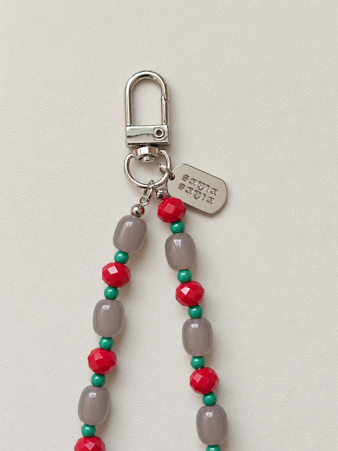 Winter Berry — Beaded Multi Strap