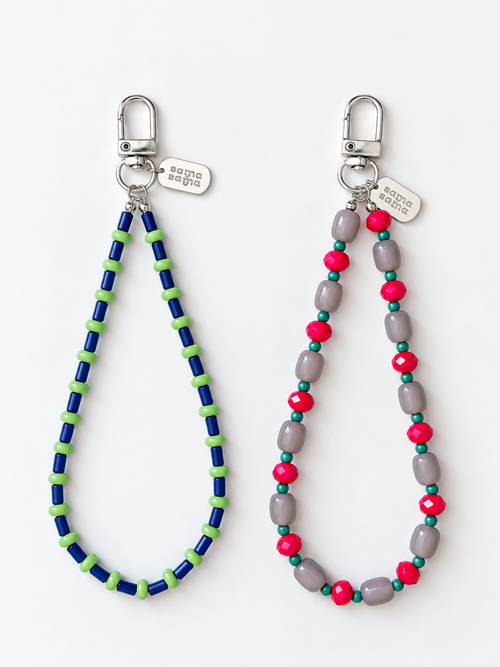 Blue Spruce — Beaded Multi Strap