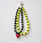 Lemon Pop — Personalised Beaded Name Bag Charm