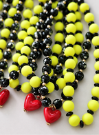 Lemon Pop — Personalised Beaded Name Bag Charm